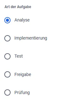 Radio Buttons